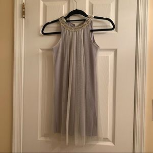Un Deux Trois silver dress